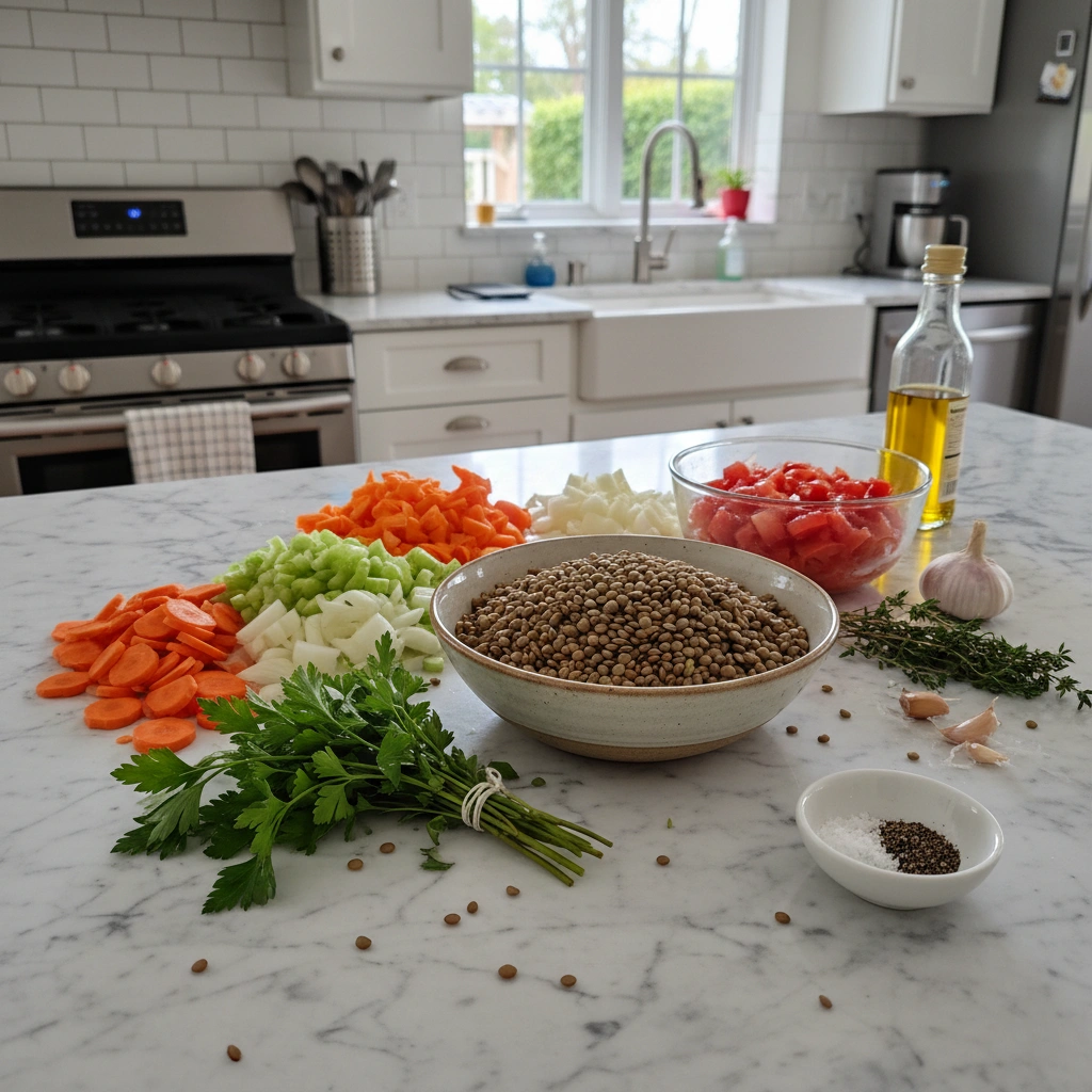 Hearty Lentil Stew: A Family Favorite Dinner - Image 2
