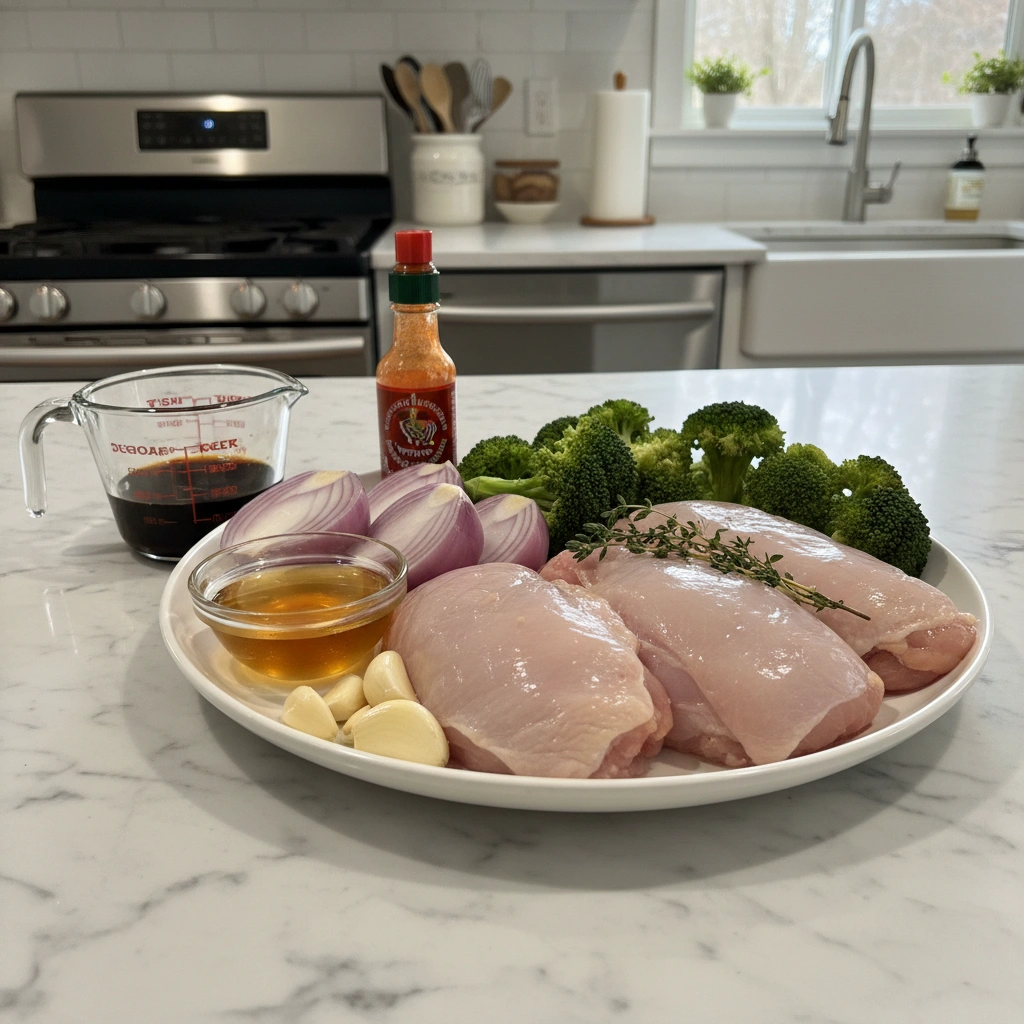 Tender Slow Cooker Honey Garlic Chicken Dinner - Image 2