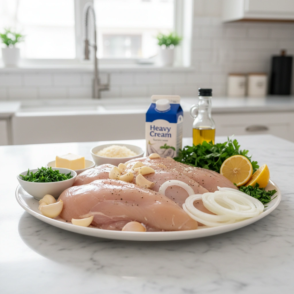 Creamy Garlic Chicken Dinner: Simple One-Pan Wonder - Image 2