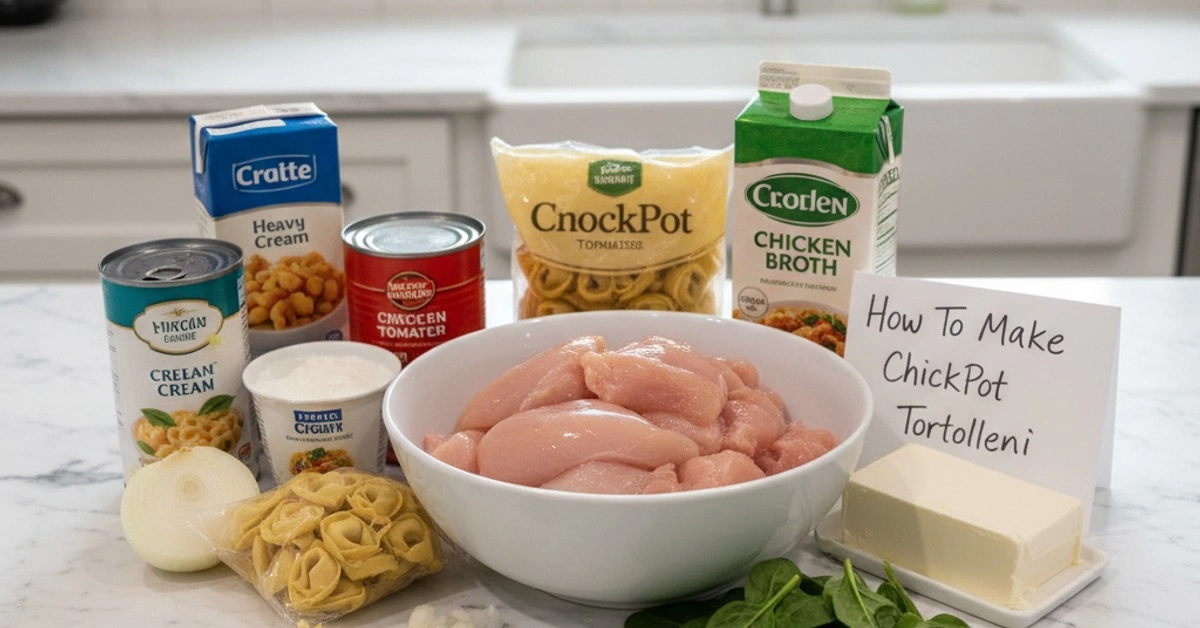 Effortless CrockPot Chicken Tortellini: The Ultimate Comfort Dish - Image 2