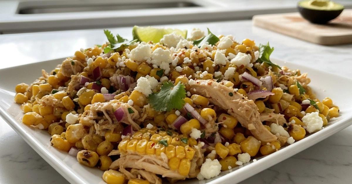 The Ultimate Slow Cooker Street Corn Chicken – So Easy, So Flavorful! - Image 1