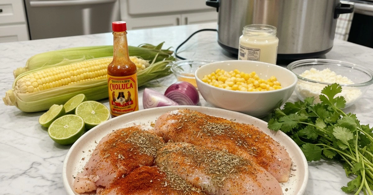 The Ultimate Slow Cooker Street Corn Chicken – So Easy, So Flavorful! - Image 2