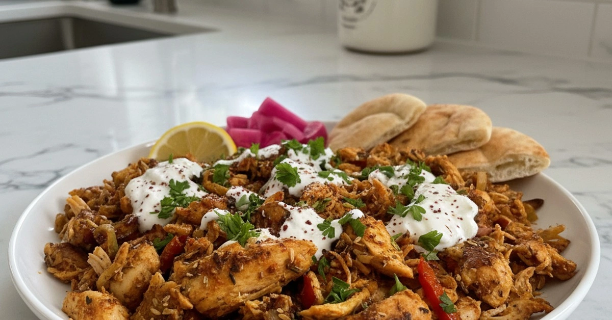 Flavorful Slow Cooker Chicken Shawarma: So Simple, So Delicious - Image 1