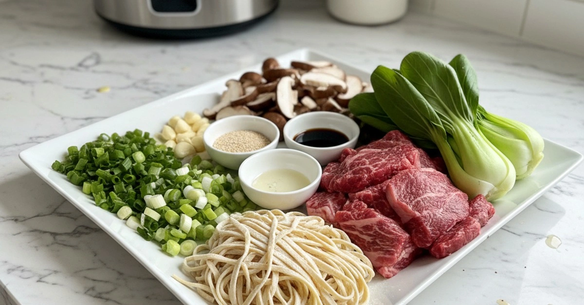 Cozy Korean Beef Noodles: Slow Cooker Comfort Your Family Will Love - Image 2