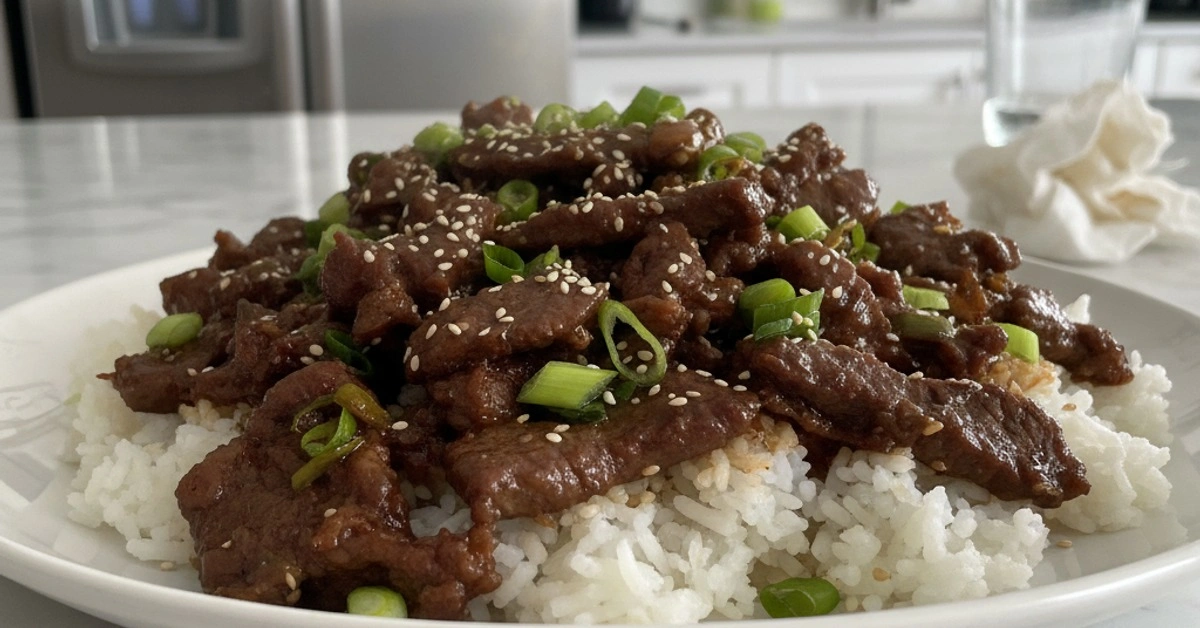 Easy Crock Pot Mongolian Beef: Your New Favorite Weeknight Meal - Image 1