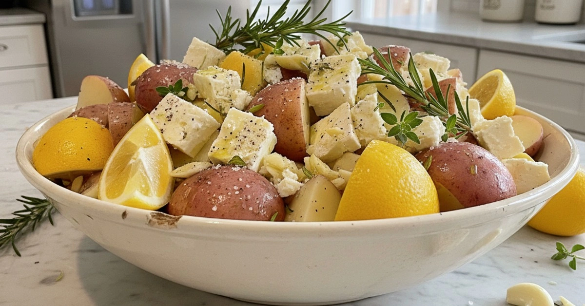 Amazing Greek Feta Roasted Potatoes: Your New Favorite Side Dish - Image 2