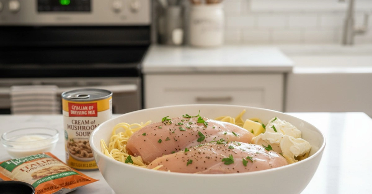 The Easiest, Most Tender Crock Pot Angel Chicken You'll Ever Make - Image 2
