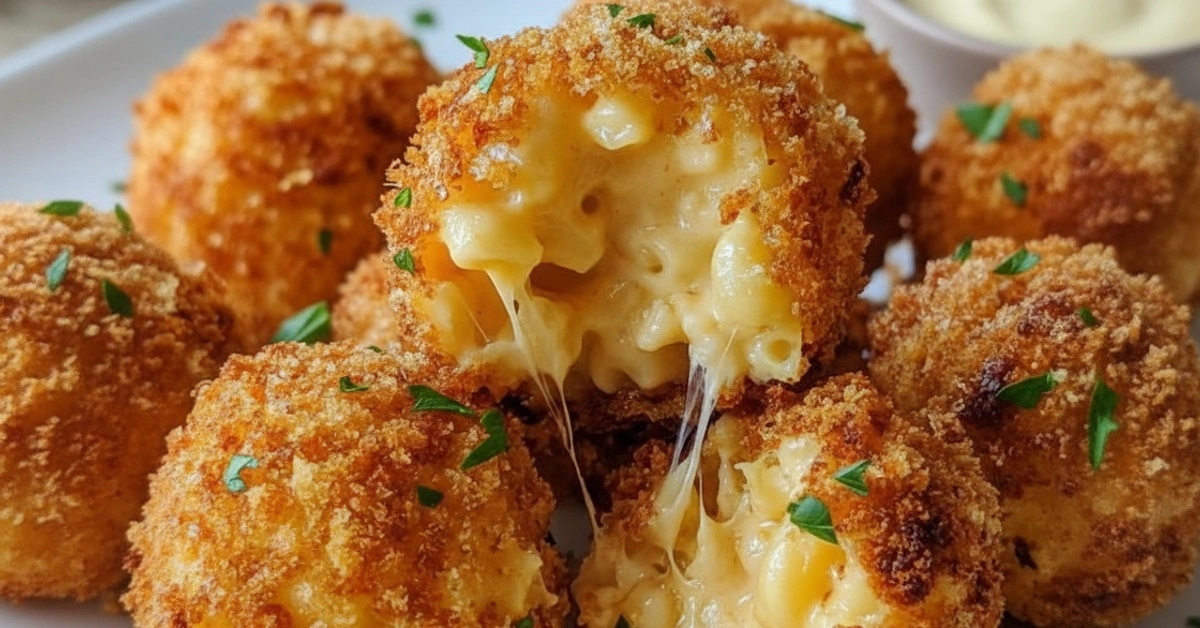Air Fryer Fried Mac & Cheese Balls: Cheesecake Factory Copycat - Image 1