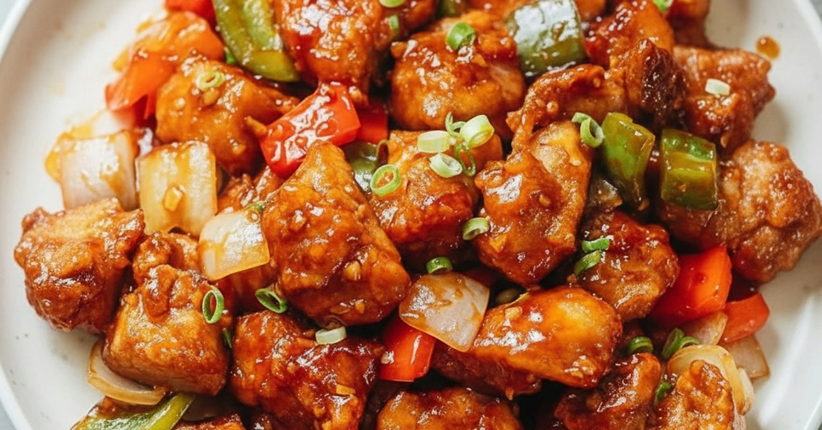Crispy, Quick Air Fryer Sweet and Sour Chicken Delight - Image 1