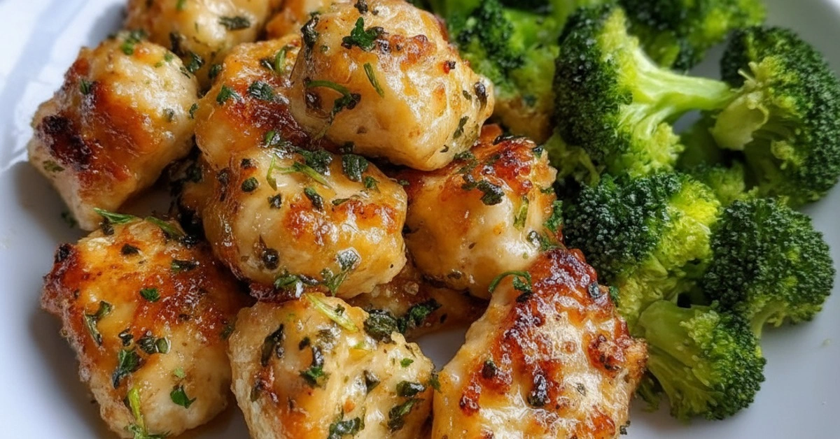 Quick & Healthy Air Fryer Chicken Bites and Broccoli: Your New Go-To! - Image 1