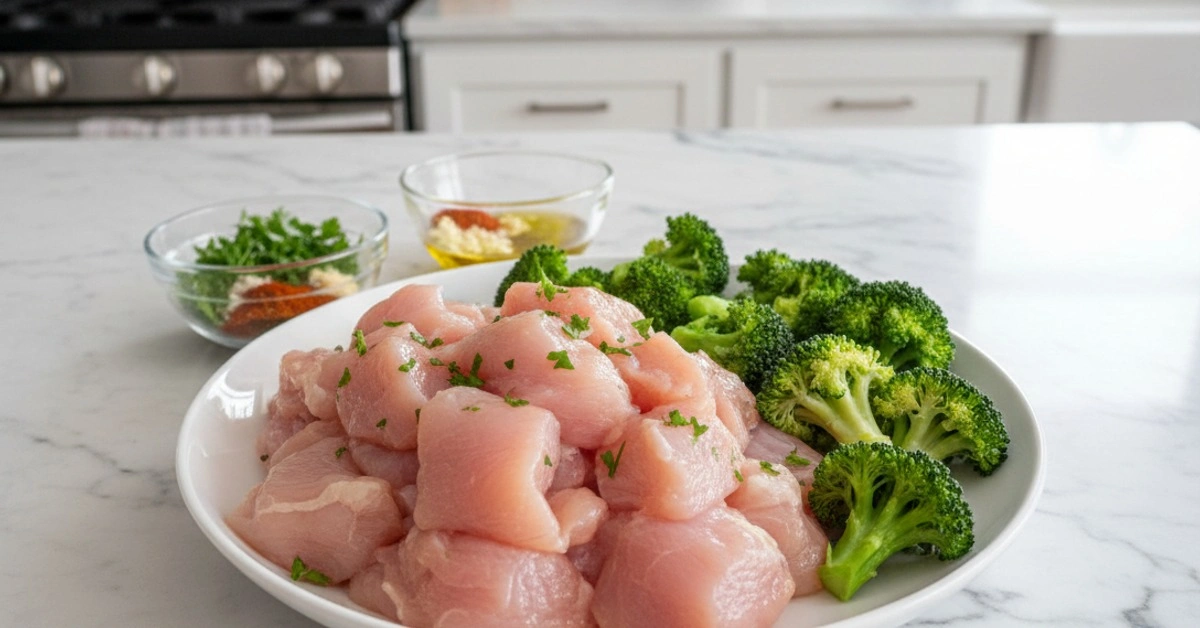 Quick & Healthy Air Fryer Chicken Bites and Broccoli: Your New Go-To! - Image 2