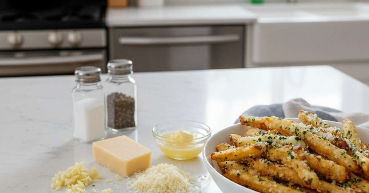 Crispy, Flavorful Air Fryer Garlic Parmesan Fries: Your New Favorite Side! - Image 2