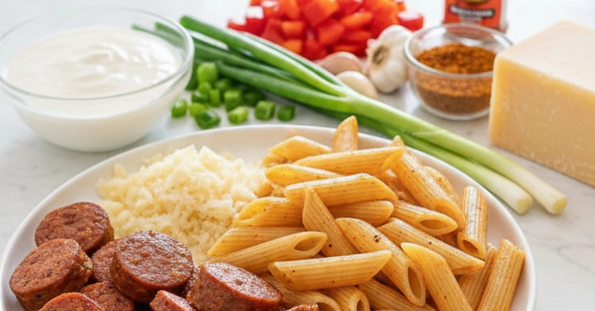 Irresistible Creamy Cajun Sausage Pasta (One Pot) for Weeknights - Image 2