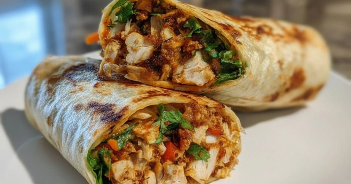 The Best Sweet Chili Chicken Wraps: Quick & Flavorful Dinner - Image 1