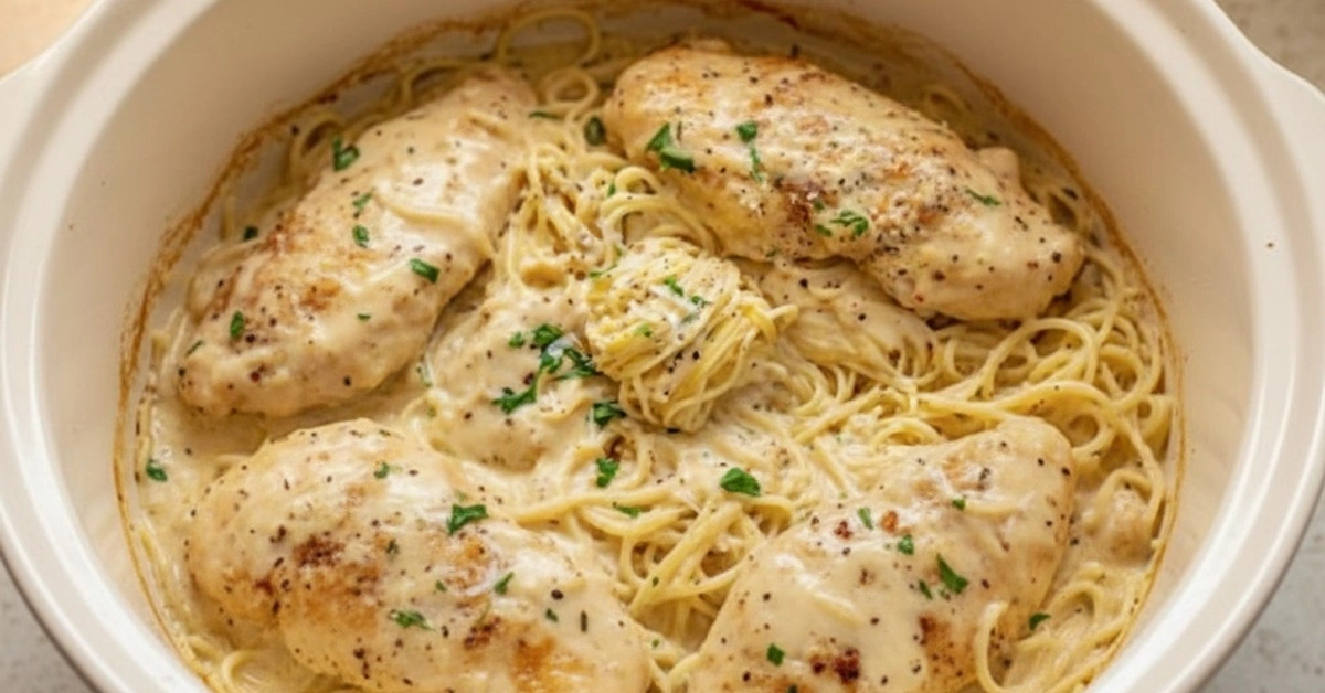 Fall-Apart Crockpot Angel Chicken: Your New Family Favorite - Image 1