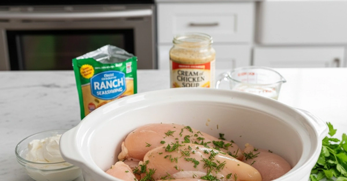 The Ultimate Effortless Creamy Ranch Chicken Crock Pot Recipe - Image 2