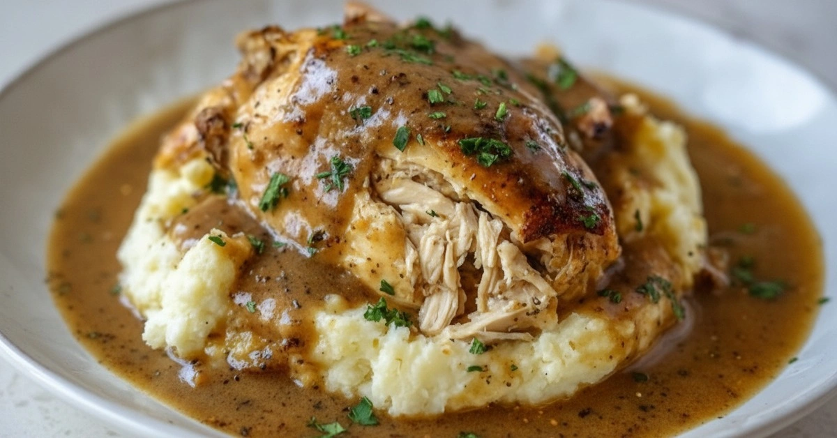 Crockpot Chicken And Gravy: Your Ultimate Comfort Food Meal - Image 1