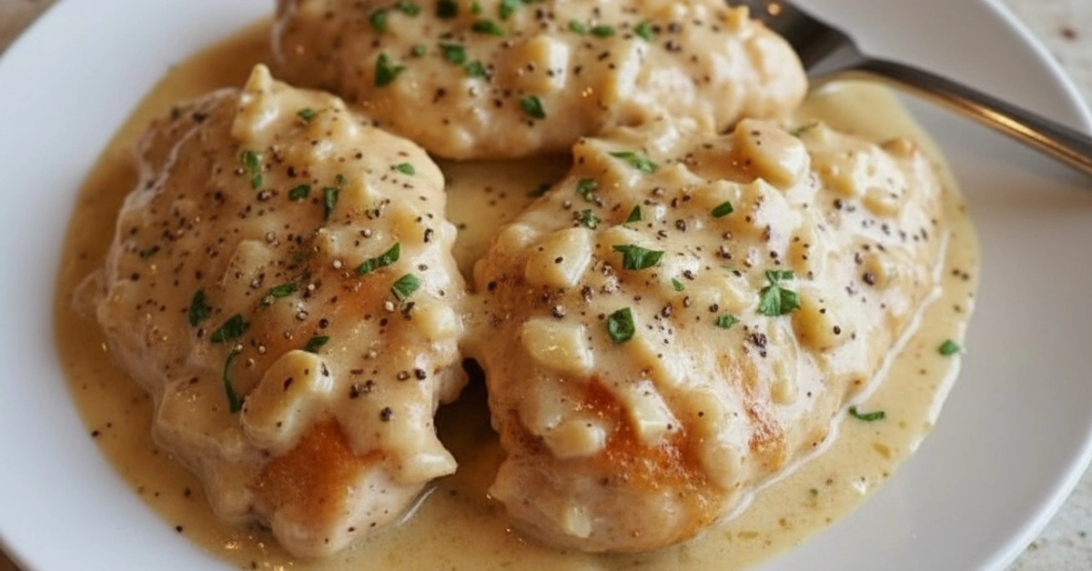 The Ultimate Crockpot Creamy Garlic Parmesan Chicken You'll Crave! - Image 1