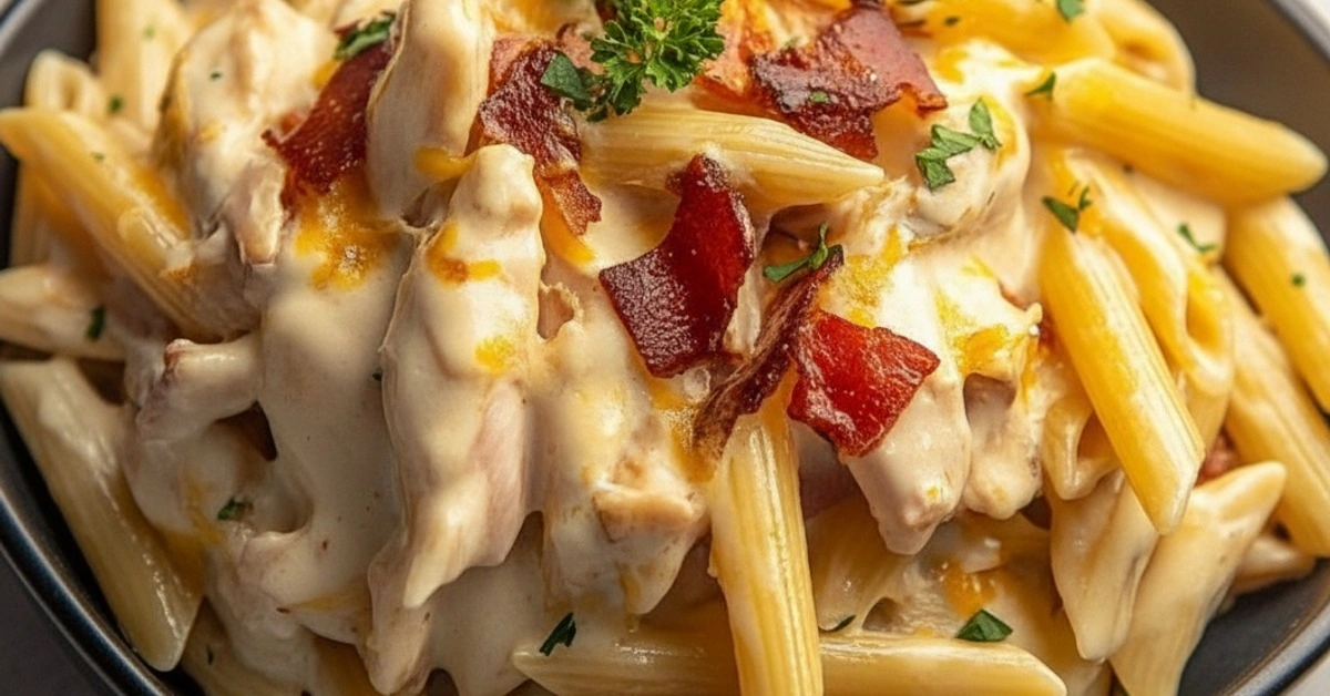 Irresistible Crack Chicken Penne: Your New Favorite Creamy Pasta - Image 1