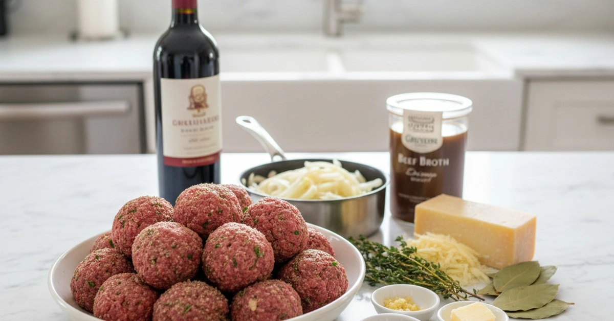 Slow Cooker French Onion Meatballs: Pure Comfort Bliss! - Image 2