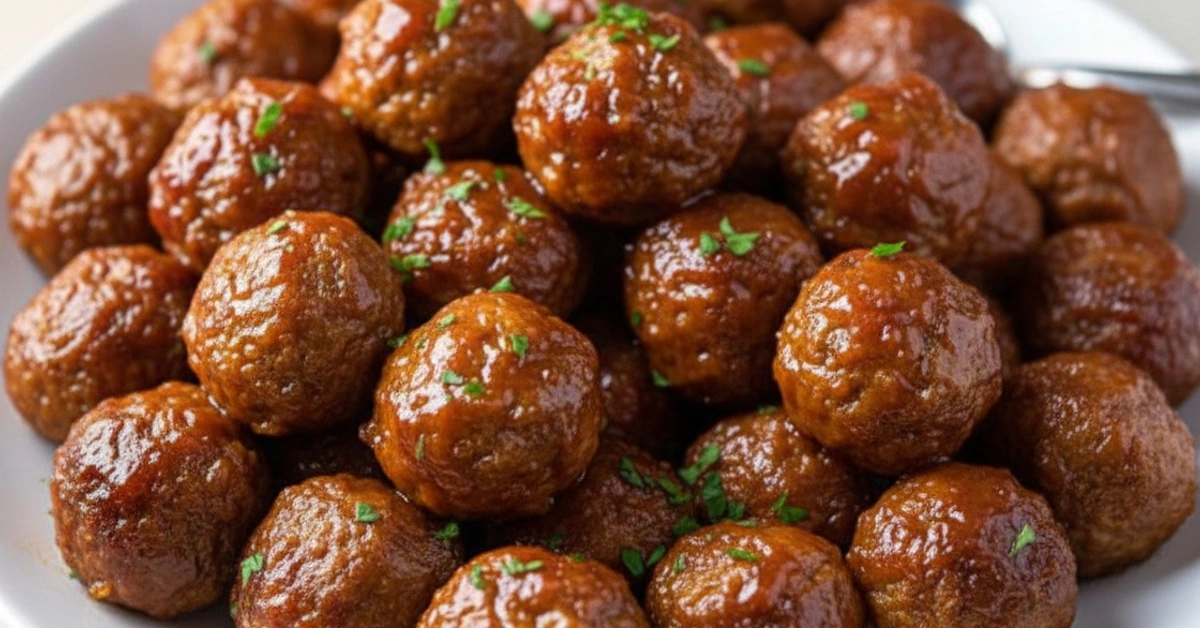 Irresistible Crock Pot Bourbon Meatballs: Your New Party Favorite - Image 1