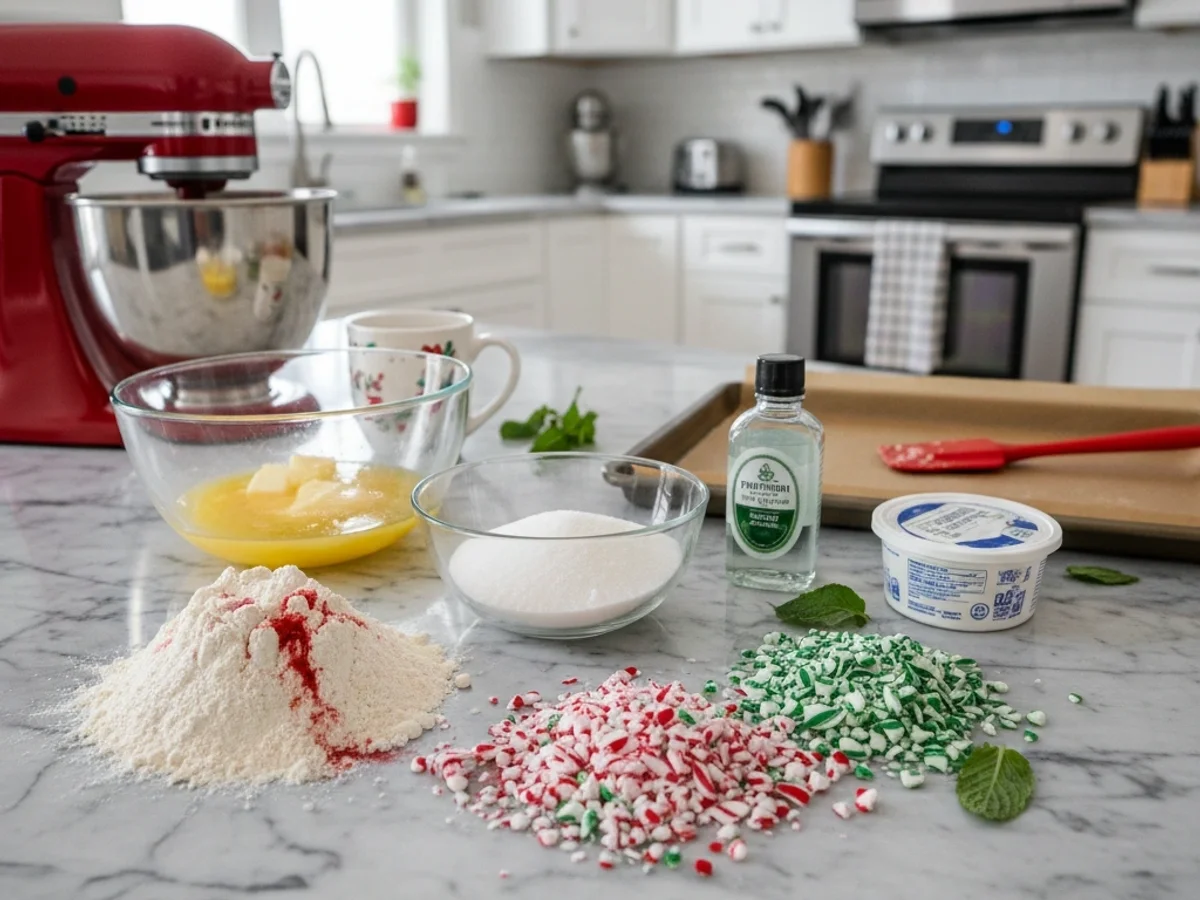 Classic Christmas Peppermint Roll Cake: Festive Swirls - Image 2