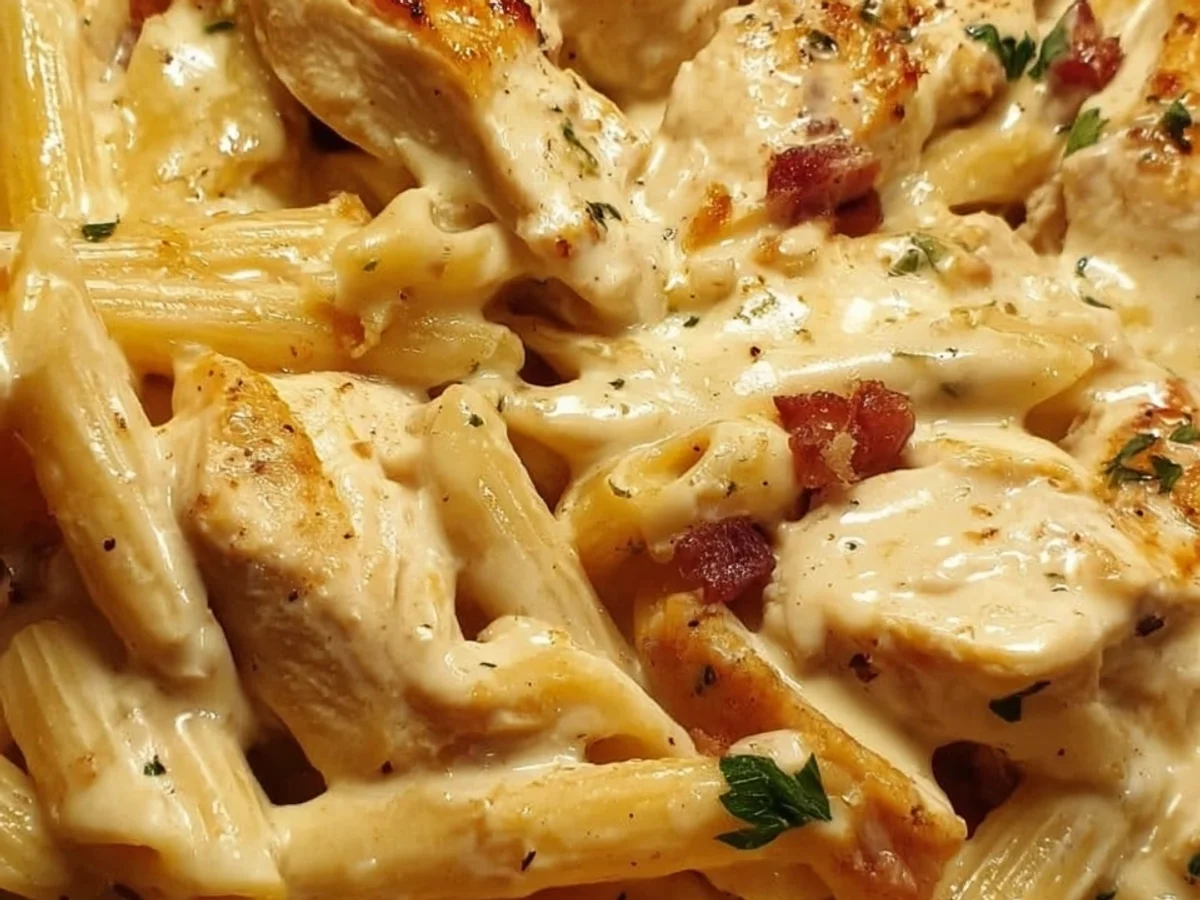 Crack Chicken Penne: Quick & Creamy Pasta Dinner - Image 2