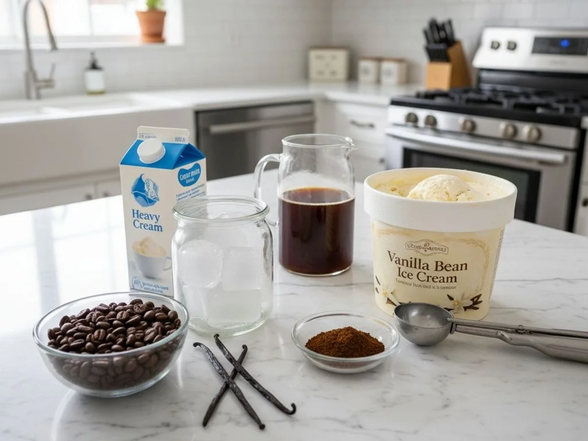 Creamy Coffee With Ice Cream: My Afternoon Treat - Image 2