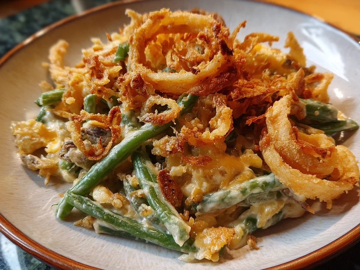 Creamy Green Bean Casserole for Family Dinners - Image 2