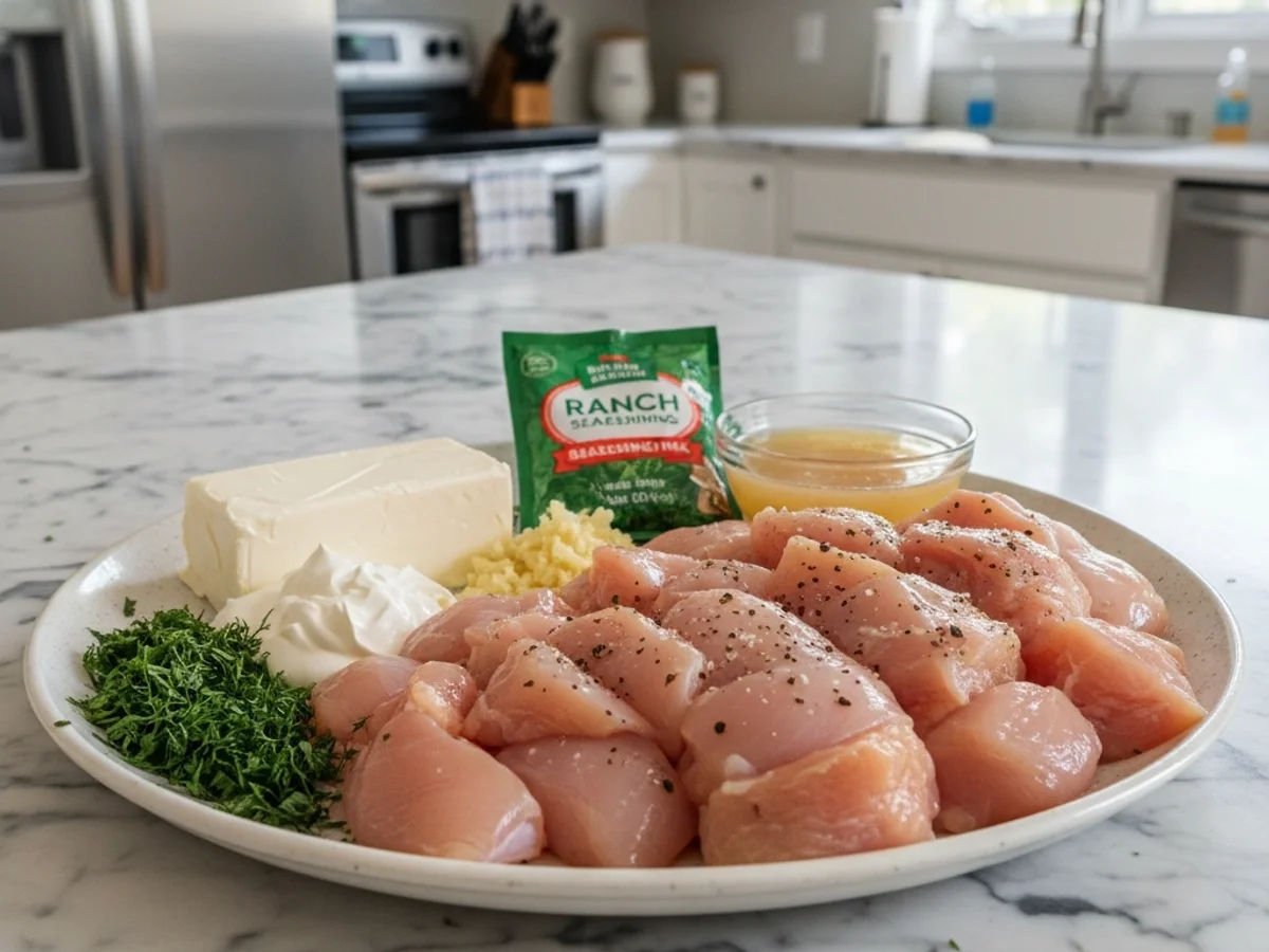 Creamy Ranch Chicken Dinner: Slow Cooker Comfort - Image 2