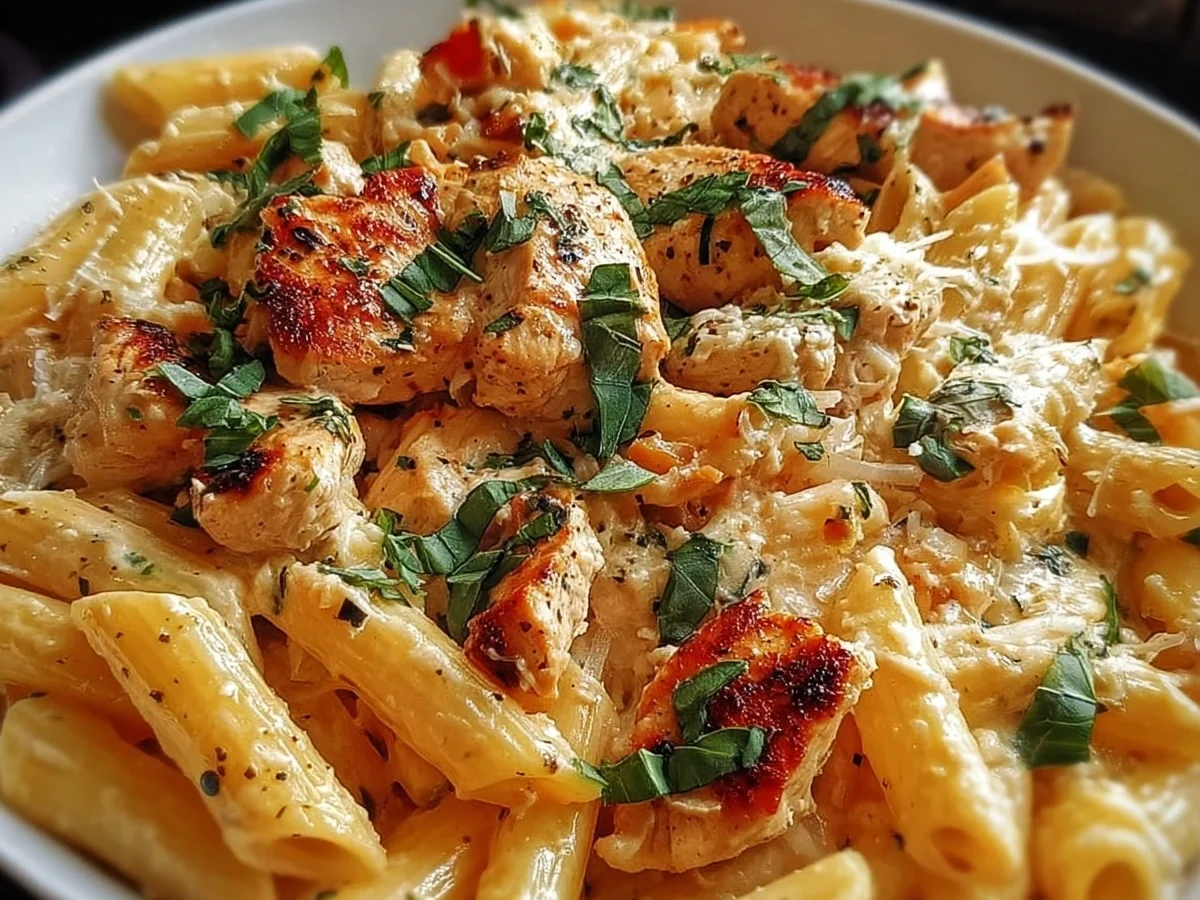 Creamy Ricotta Chicken Pasta: Italian Comfort Meal - Image 1
