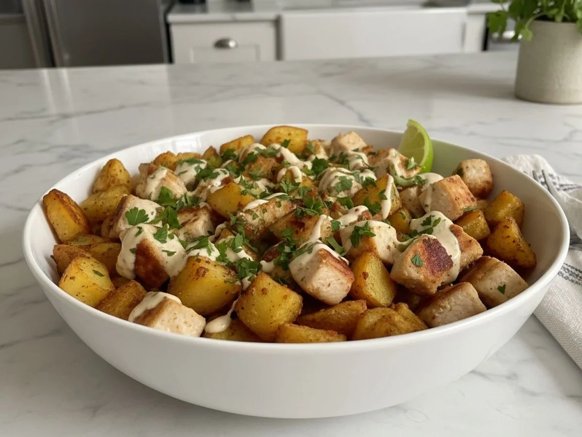 Crispy Potato Chicken Bowl: My Weeknight Winner - Image 1