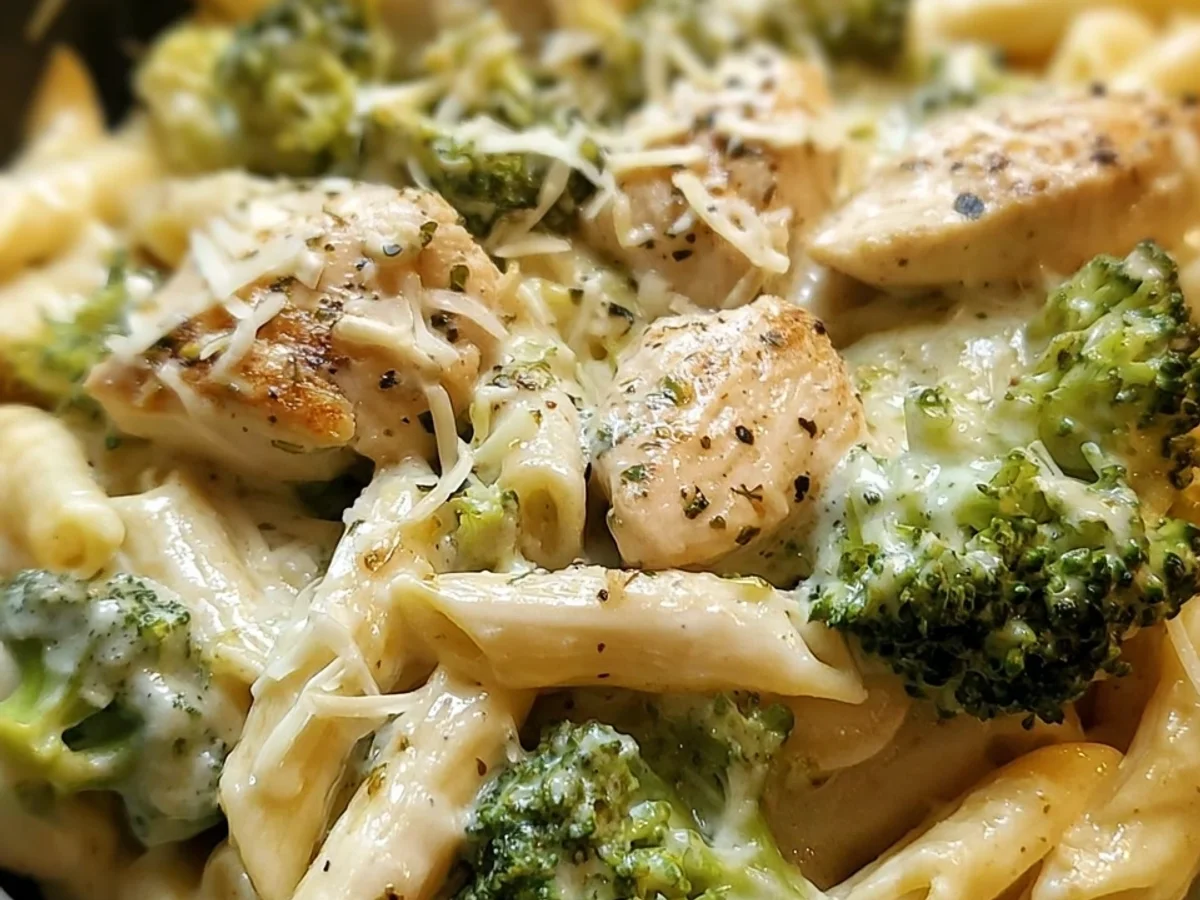 Crockpot Chicken Broccoli Alfredo - Image 1