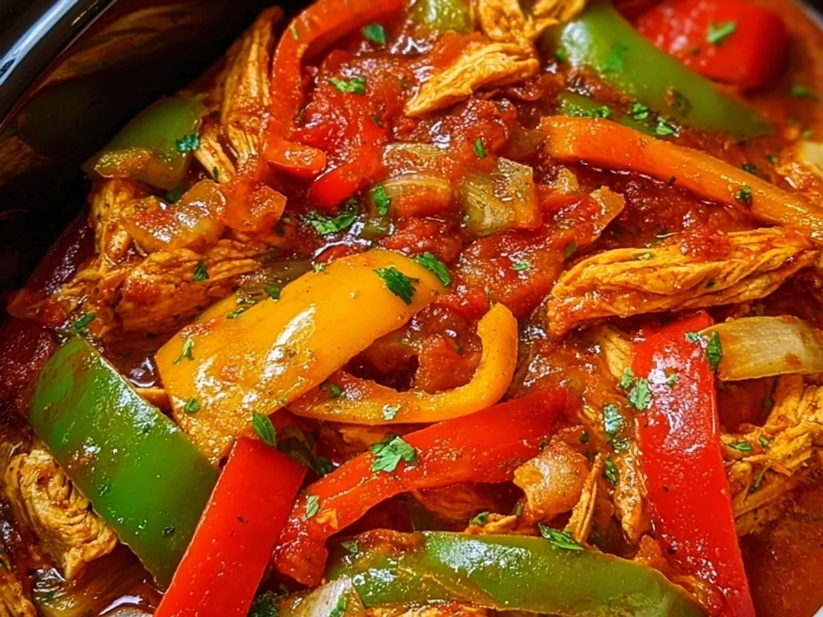 Crockpot Chicken Fajitas for Easy Weeknight Dinner - Image 1