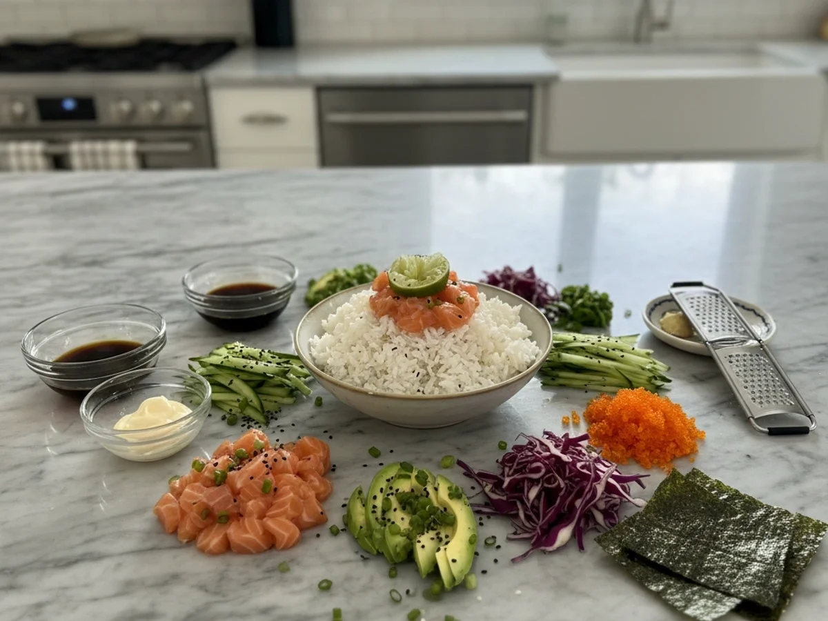 Deconstructed Sushi Bowl: Quick Weeknight Salmon & Veggies - Image 2