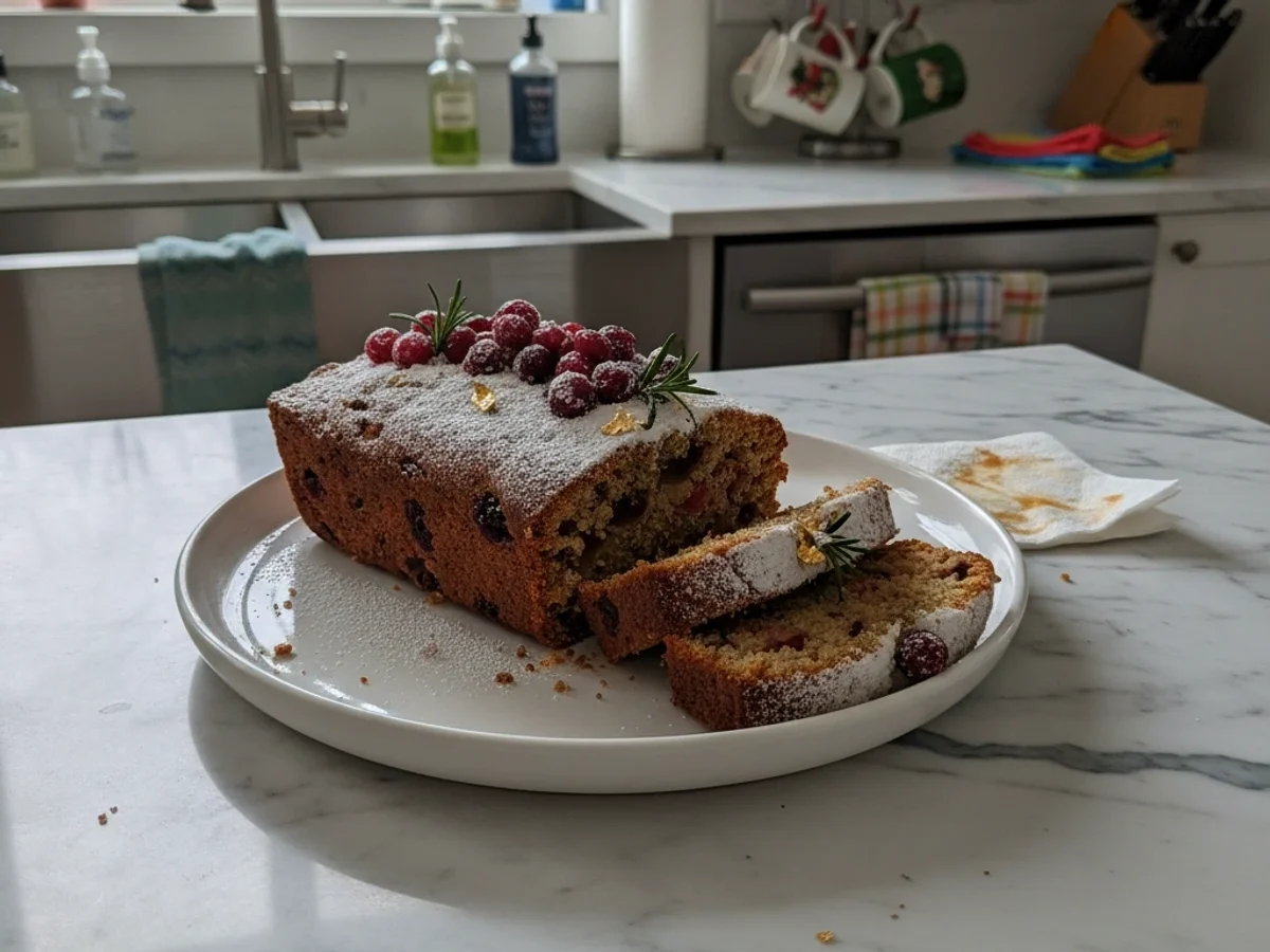 Easy Christmas Loaf Cake: Simple Spiced Holiday Bake - Image 1