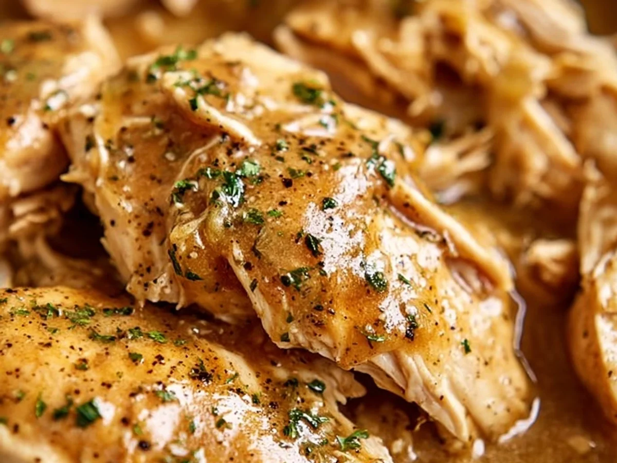 Easy Crockpot Chicken and Gravy Recipe - Image 2
