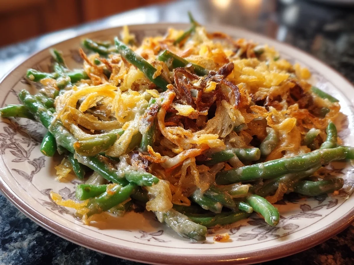 Easy Green Bean Casserole Recipe: Creamy & Classic - Image 1