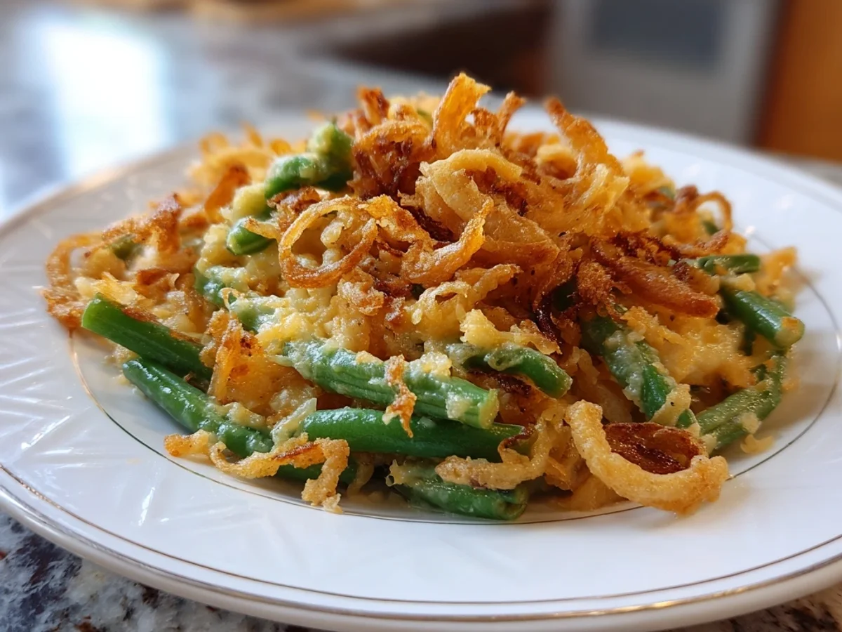 Easy Green Bean Casserole Recipe: Creamy & Classic - Image 2