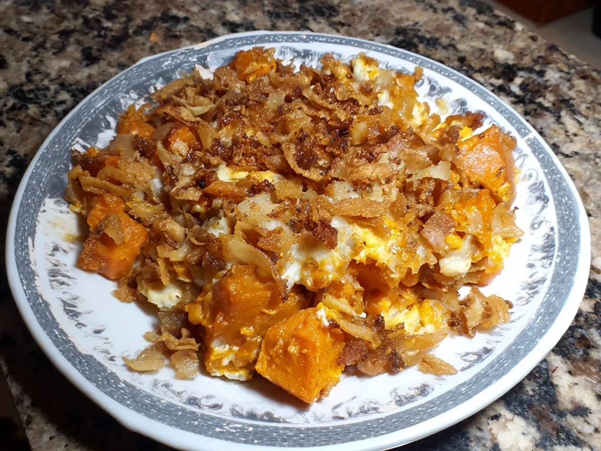Easy Sweet Potato Casserole with Pecan Crunch - Image 1