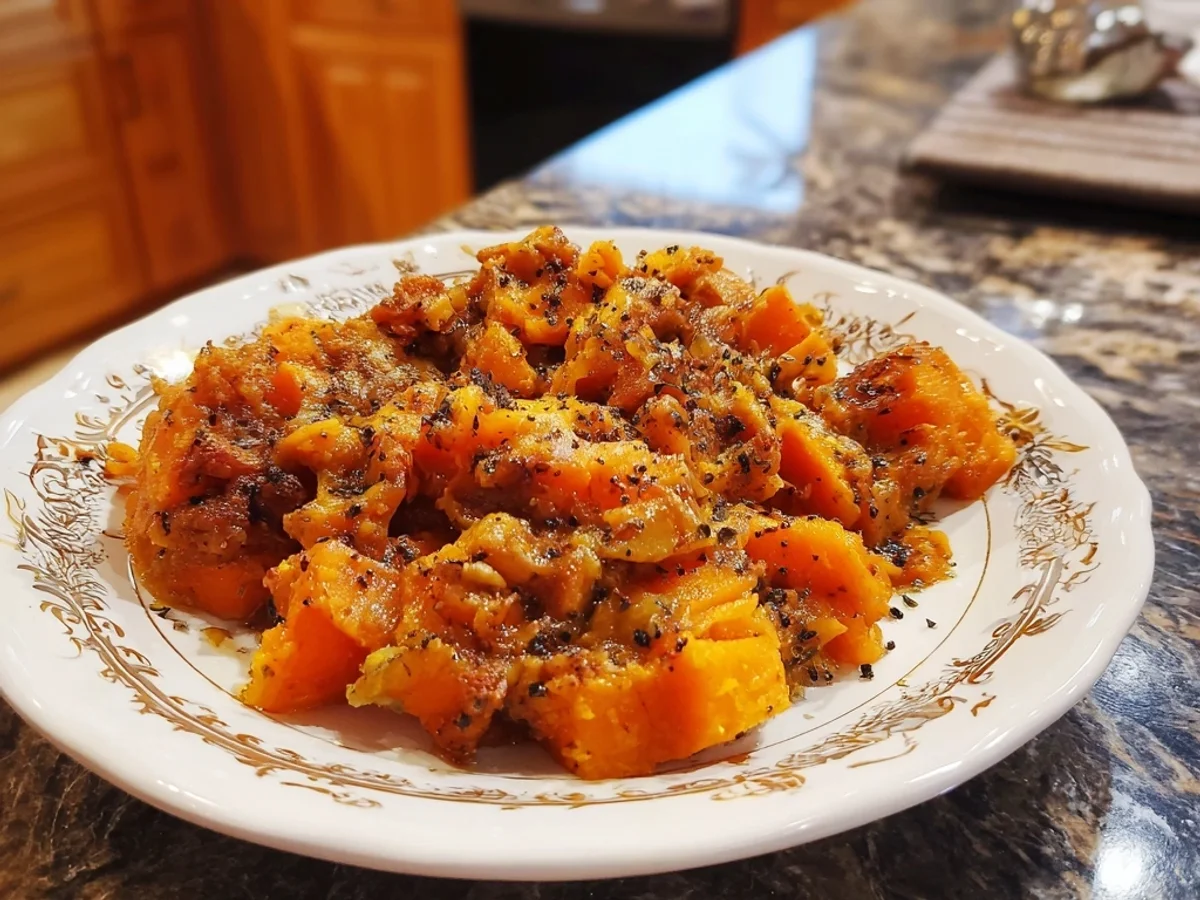 Easy Sweet Potato Casserole with Pecan Crunch - Image 2