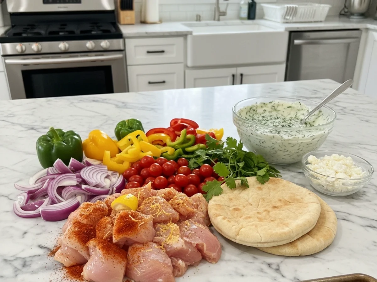 Effortless Sheet Pan Chicken Pitas with Herby Ranch: A Weeknight Win! - Image 2