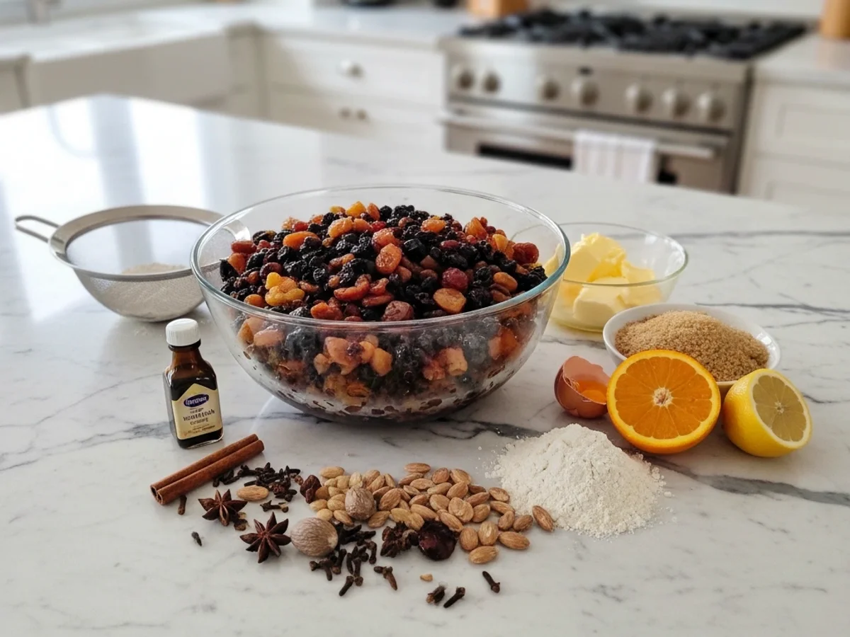 Festive Christmas Cake: Rich Spiced Fruitcake - Image 2