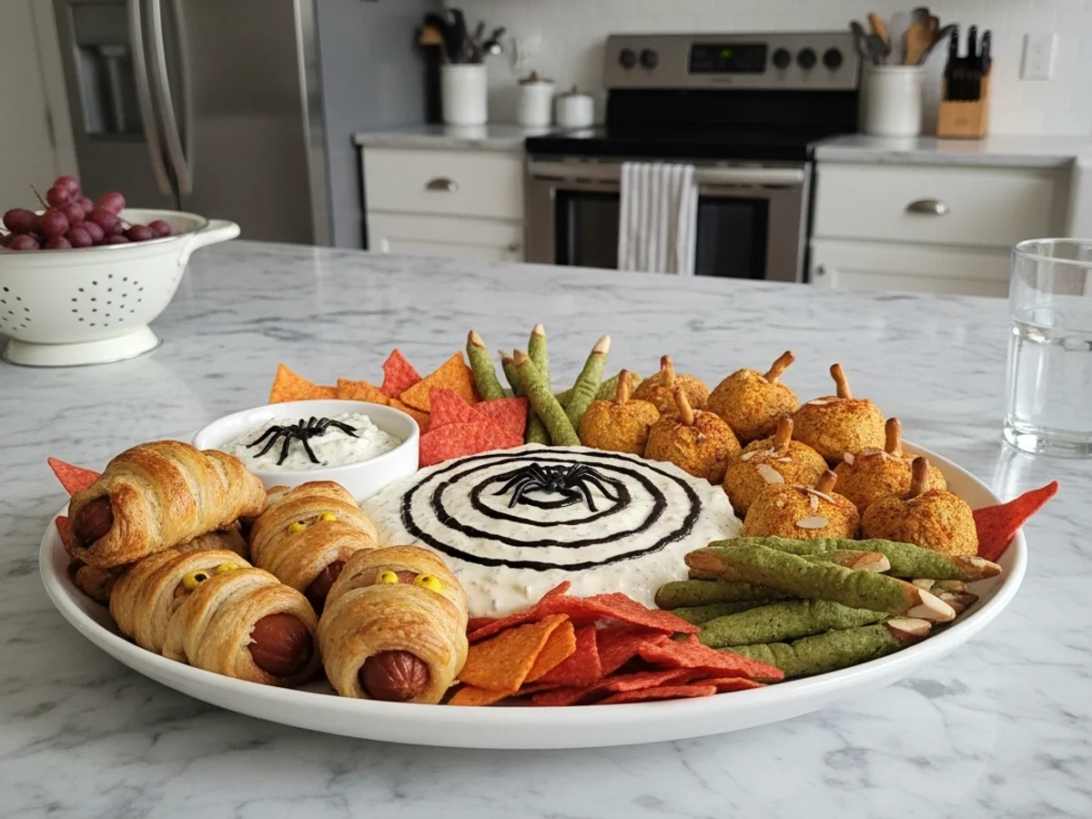 Halloween Party Food Appetizers: Crispy Sausage Mummies - Image 1