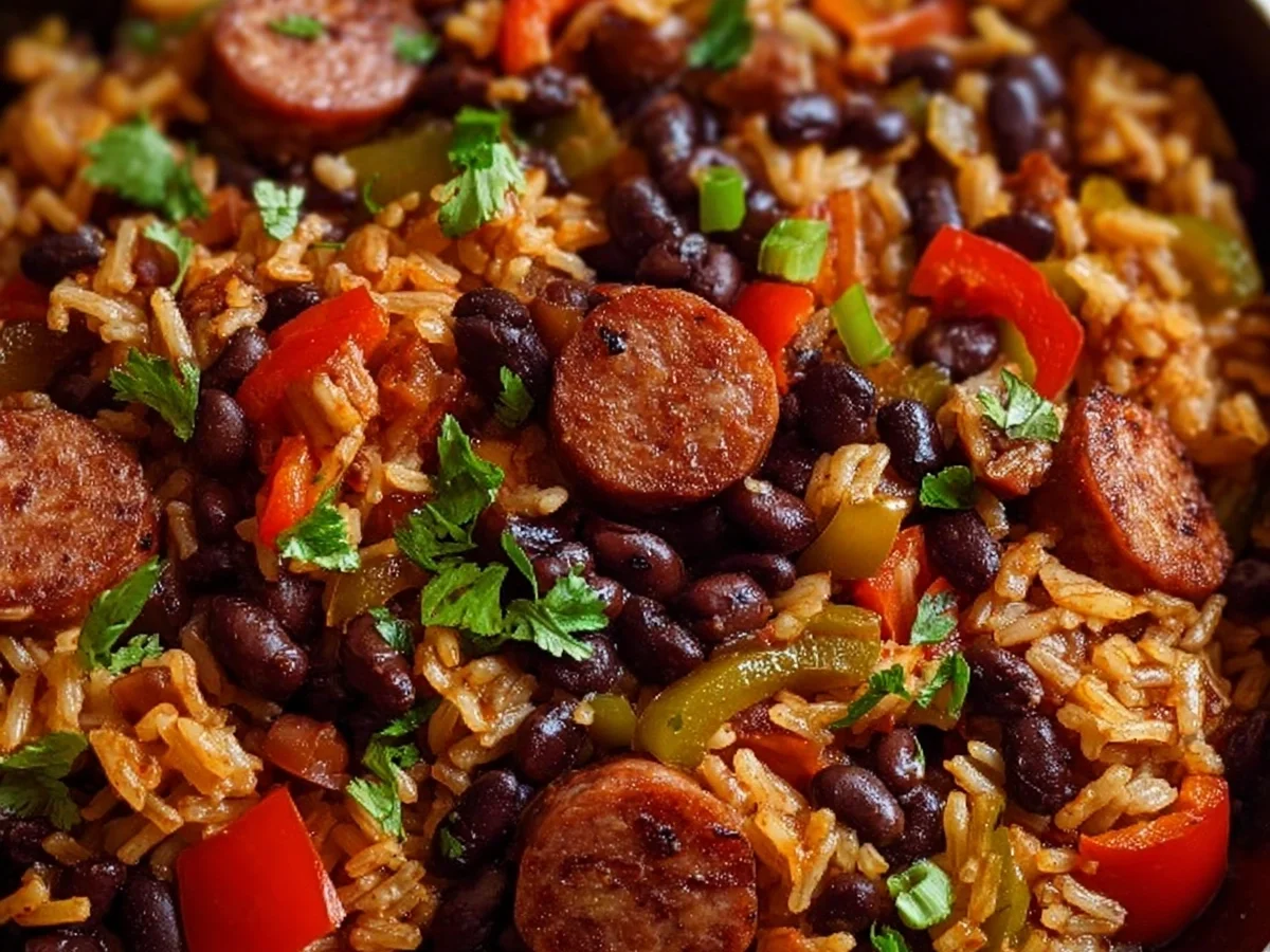 Hearty Black Beans & Rice with Savory Sausage - Image 2