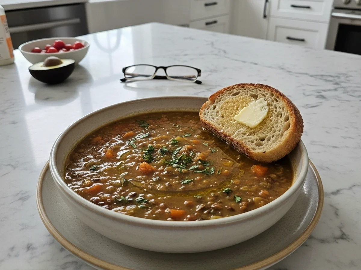 Hearty Homemade Lentil Soup for Weeknights - Image 1