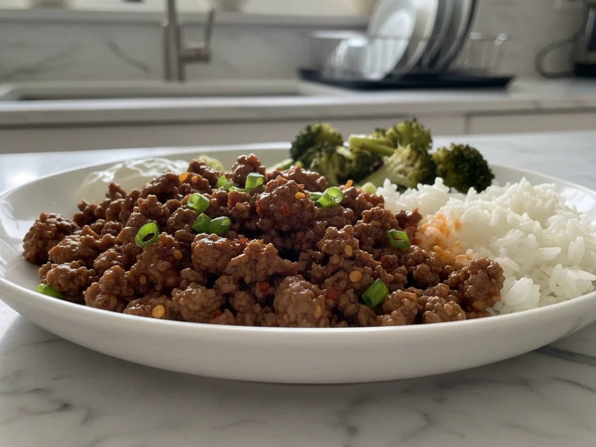 Hearty Hot Honey Ground Beef Meal Prep Bowls - Image 1