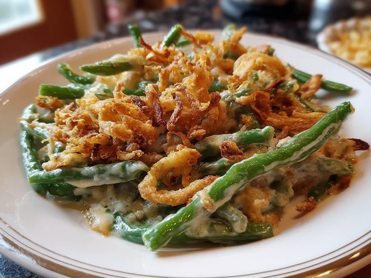 Homestyle Classic Green Bean Casserole Side Dish - Image 1