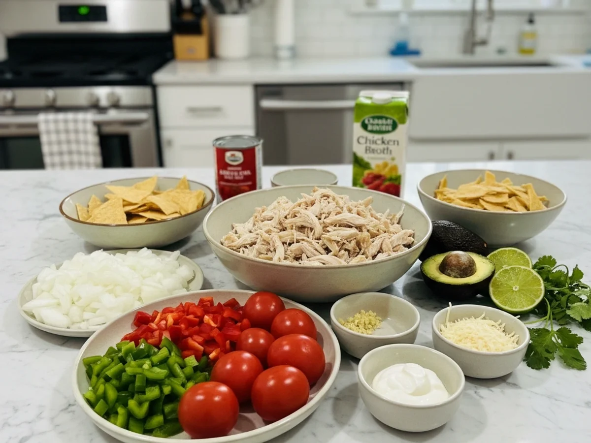 Homestyle Creamy Chicken Tortilla Soup: Weekend Comfort - Image 2