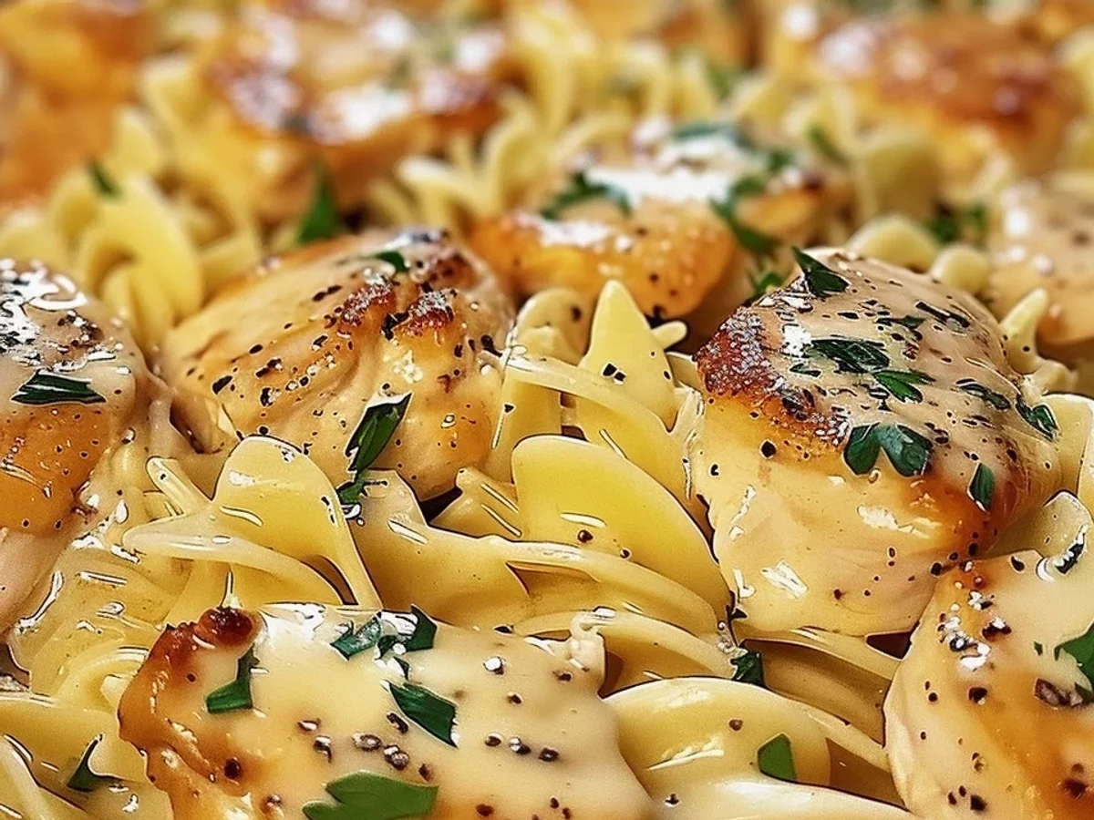 Homestyle One-Pan Chicken with Buttered Noodles - Image 1